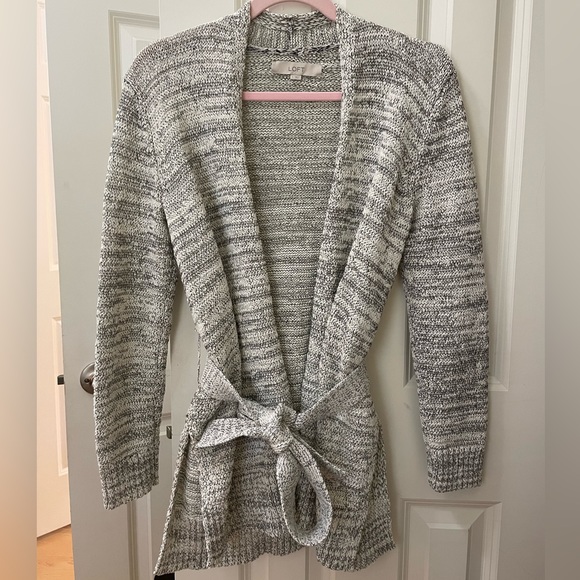 LOFT Sweaters - Loft tie-waist cardigan